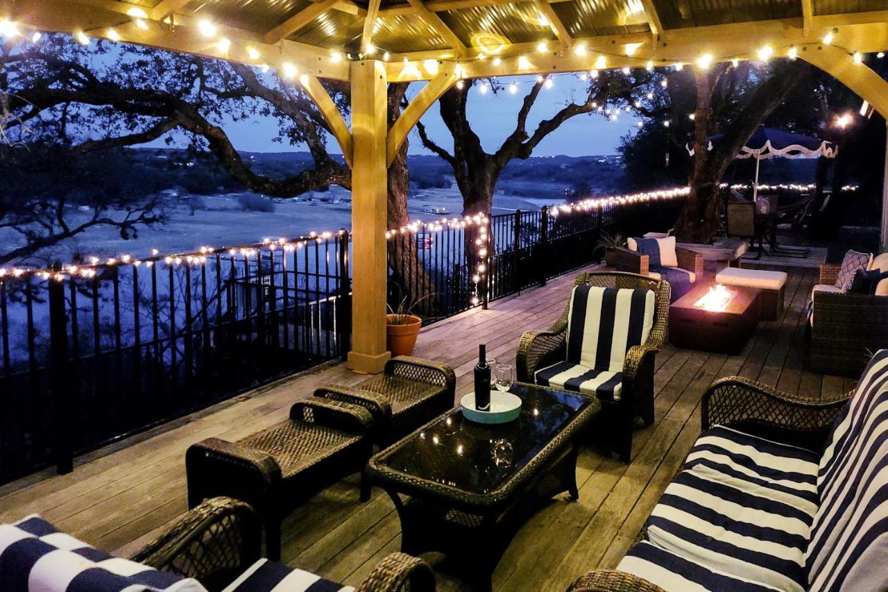 فيلا Cliff Side Oasis Spicewood المظهر الخارجي الصورة