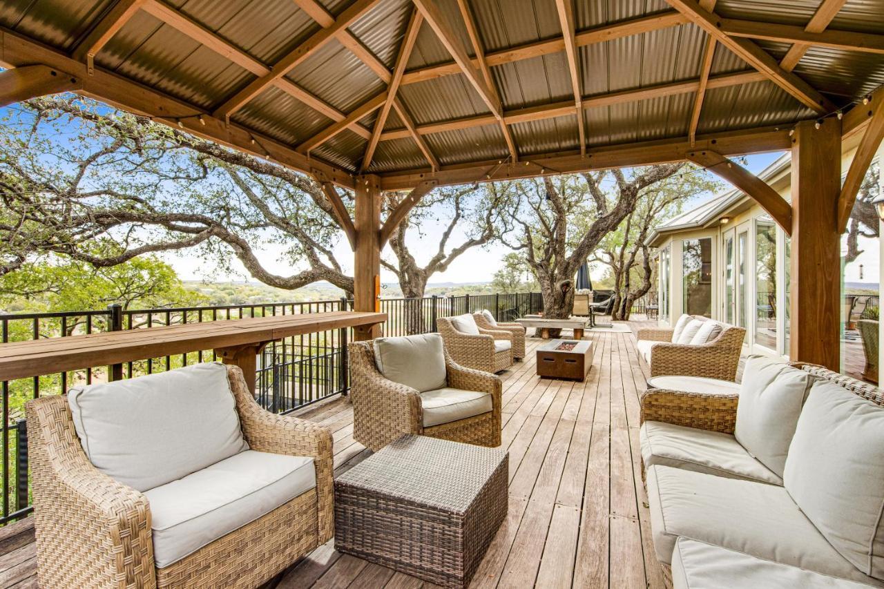 فيلا Cliff Side Oasis Spicewood المظهر الخارجي الصورة