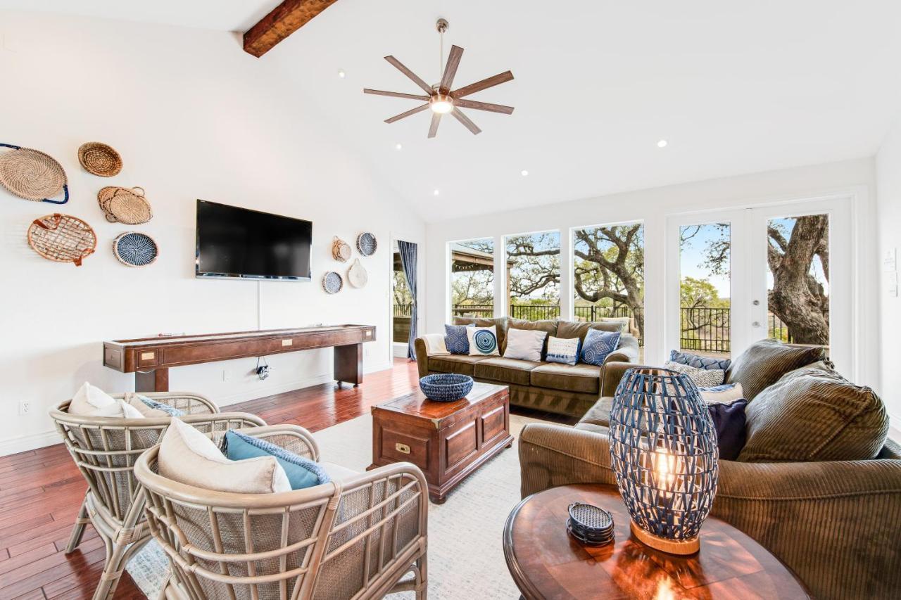 فيلا Cliff Side Oasis Spicewood المظهر الخارجي الصورة