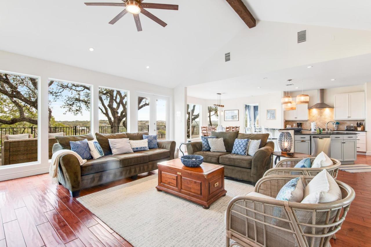 فيلا Cliff Side Oasis Spicewood المظهر الخارجي الصورة